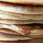 This homemade Peanut Butter Pancakes recipe is easy to make and delicious. Enjoy a wholesome breakfast with soft and fluffy pancakes that kids will love