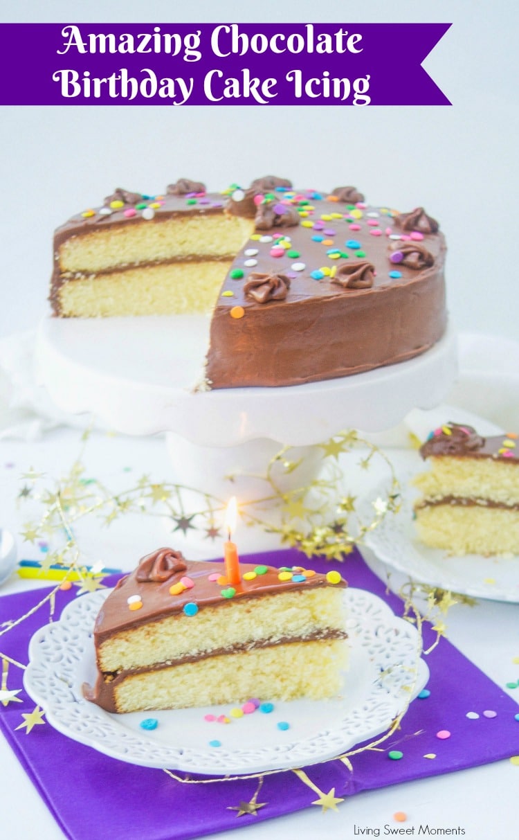 THE BEST Chocolate Birthday Cake Recipe with Chocolate Frosting!