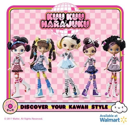 Kuu Kuu Harajuku all four dolls