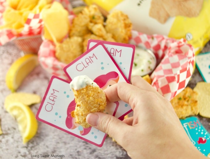 This crunchy and delicious Potato Chip Crusted Fish recipe. Playing go fish while eating dinner 