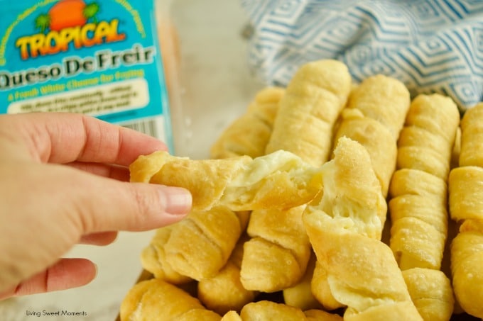 Fried until crispy golden with a cheesy center, try the Best Tequeños Recipe. An awesome appetizer or finger food for parties.