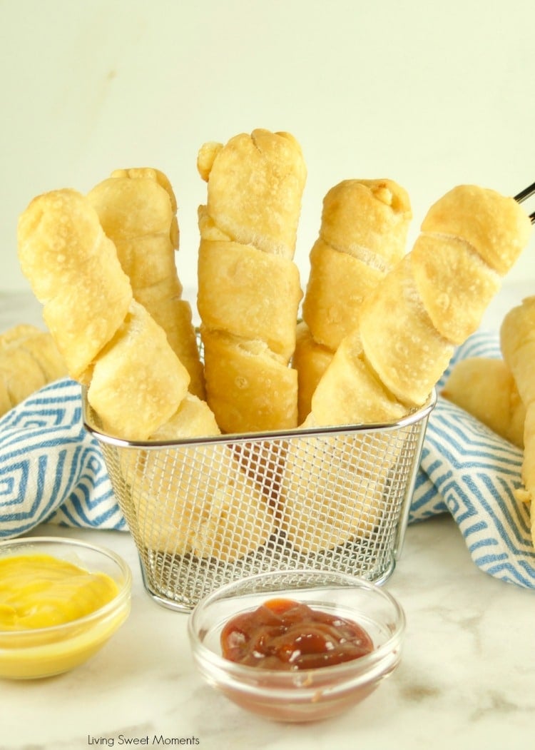 Fried until crispy golden with a cheesy center, try the Best Tequeños Recipe on the planet! Make them for parties and celebrations
