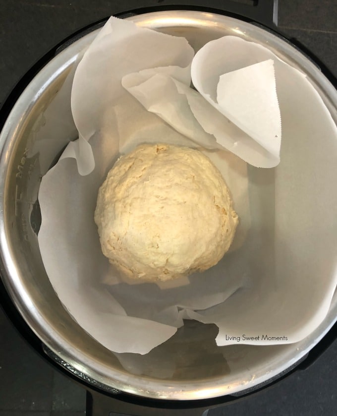 Crusty Instant Pot Sourdough Bread - Living Sweet Moments