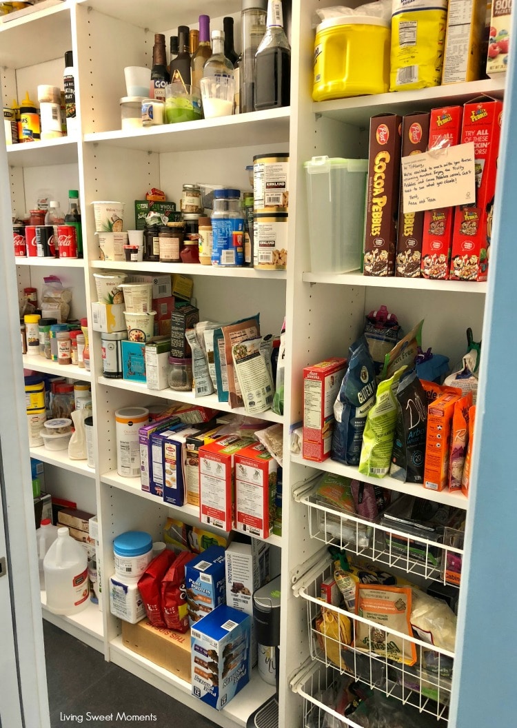 Here are some easy Pantry Organization Ideas here's a look at the before. I started with a messy pantry