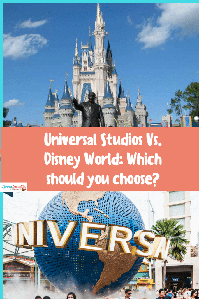 Universal Studios Vs. Disney World: Which should you choose? - Many factors should be taken in account when comparing the top 2 theme parks in Orlando, Florida. Wait times, costs and rides.