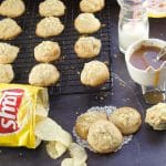 These delicious Potato Chip Cookies are sweet and salty in one bite made with lay's potato chips