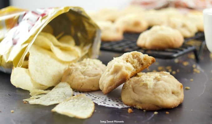 These delicious Potato Chip Cookies are sweet and salty at the same time with a nice butterscotch flavor on the background. Here some ideas for snacks this summer
