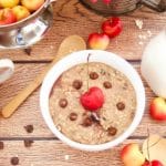 Check out this amazing recipe for Chocolate Cherry Zoats (aka Zucchini Oatmeal) by the talented Devin Alexander from her new cookbook You Can Have It!