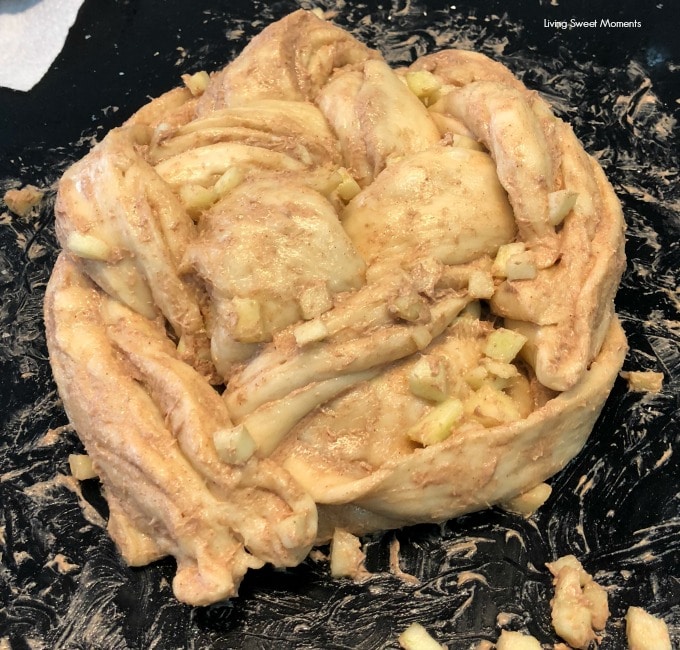 Celebrate a sweet new year with this delicious round Apple Honey Challah recipe. Serve on erev Rosh Hashanah or have a slice for breakfast. 