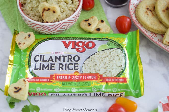 vigo cilantro rice bag Got any leftover rice? These delicious gluten free crispy rice arepas and are made to be stuffed with your favorite fillings. Ideal for breakfast & dinner.