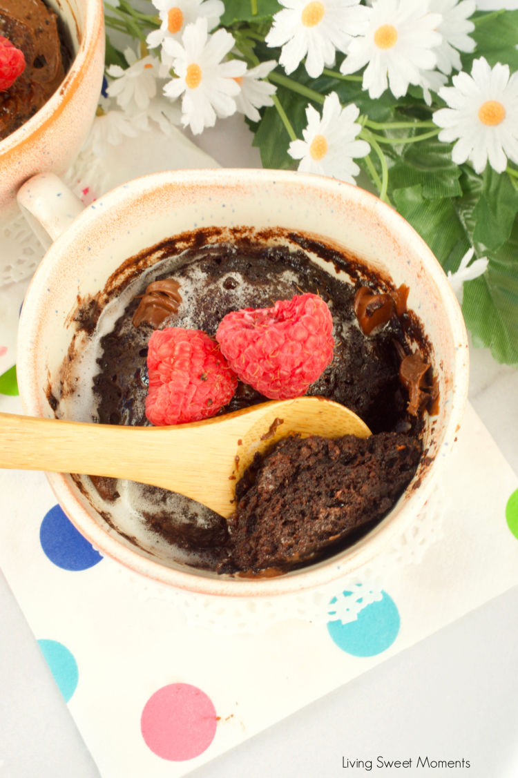 Satisfy your sweet cravings in 5 minutes or less with this delicious and fudgy Keto Mug Cake. Enjoy a healthy dessert that's moist, tender & full of flavor