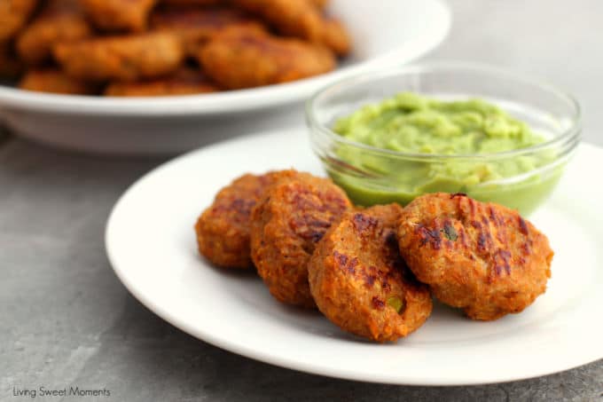 These delicious Sweet Potato Chicken Nuggets are baked to perfection and are Whole 30 & Paleo friendly. Perfect for a healthy kid-friendly weeknight dinner.