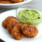 These delicious Sweet Potato Chicken Nuggets are baked to perfection and are Whole 30 & Paleo friendly. Perfect for a healthy kid-friendly weeknight dinner.