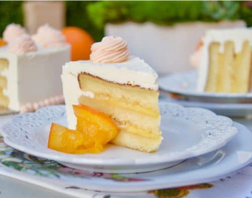 Fresh Orange Layer Cake - An Affair from the Heart