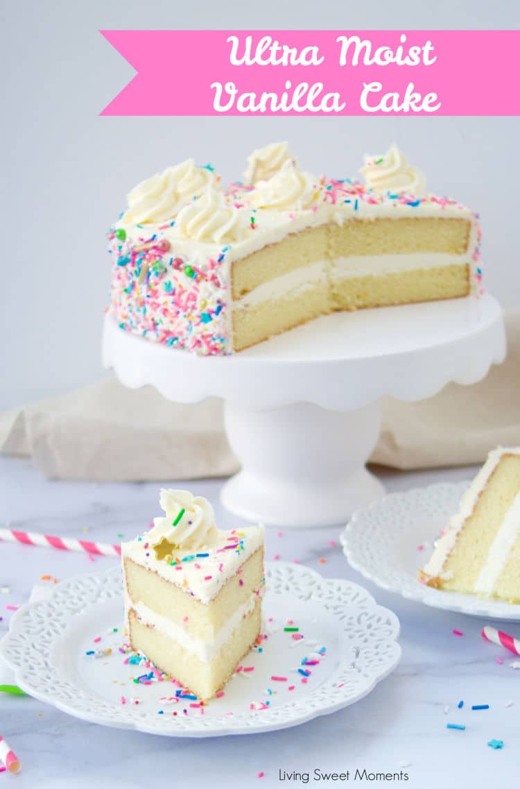The Best French Vanilla Cake | Bonni Bakery