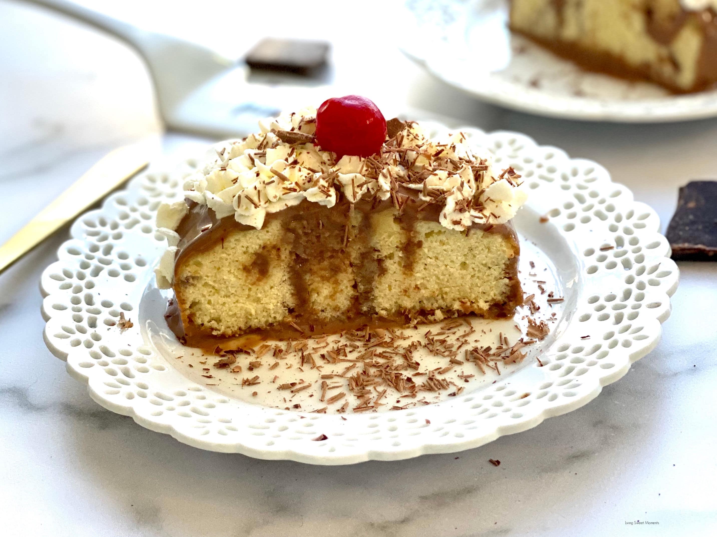 Coconut Cream Poke Cake - Love Bakes Good Cakes