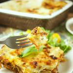 This Authentic Italian Lasagna Recipe made is by layering noodles with bolognese sauce, cheese, and bechamel. Delicious for dinner and celebrations.