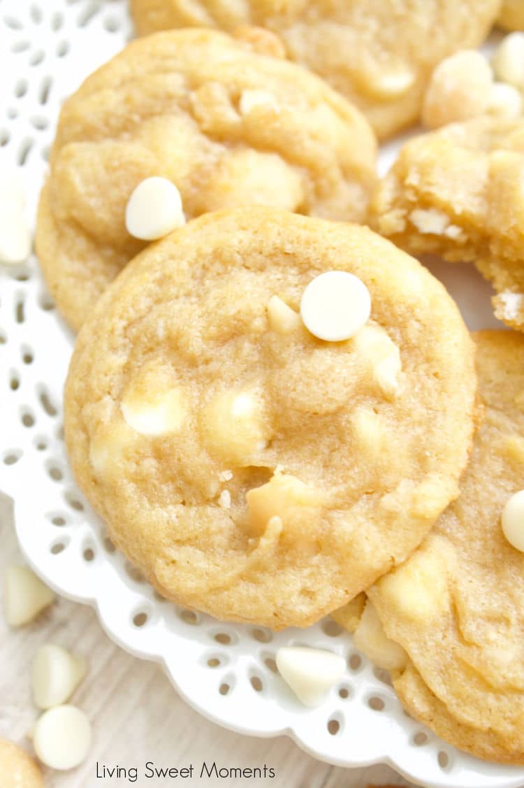 These White Chocolate Macadamia Cookies are soft, chewy, and full of flavor. Perfect as a dessert for any celebration