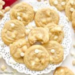 These White Chocolate Macadamia Cookies are soft, chewy, and full of flavor. Perfect as a dessert for any celebration