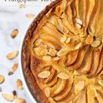 This Pear Frangipane Tart has a buttery shortcrust, creamy almond filling, and tender pears. An elegant French dessert that's easy to make