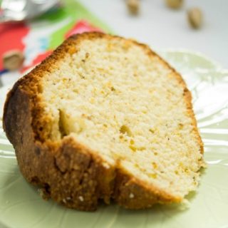 This delicious Pistachio Bundt Cake Recipe is made entirely from scratch and is topped with a sweet vanilla icing. Perfect for dessert, brunch, or anytime!