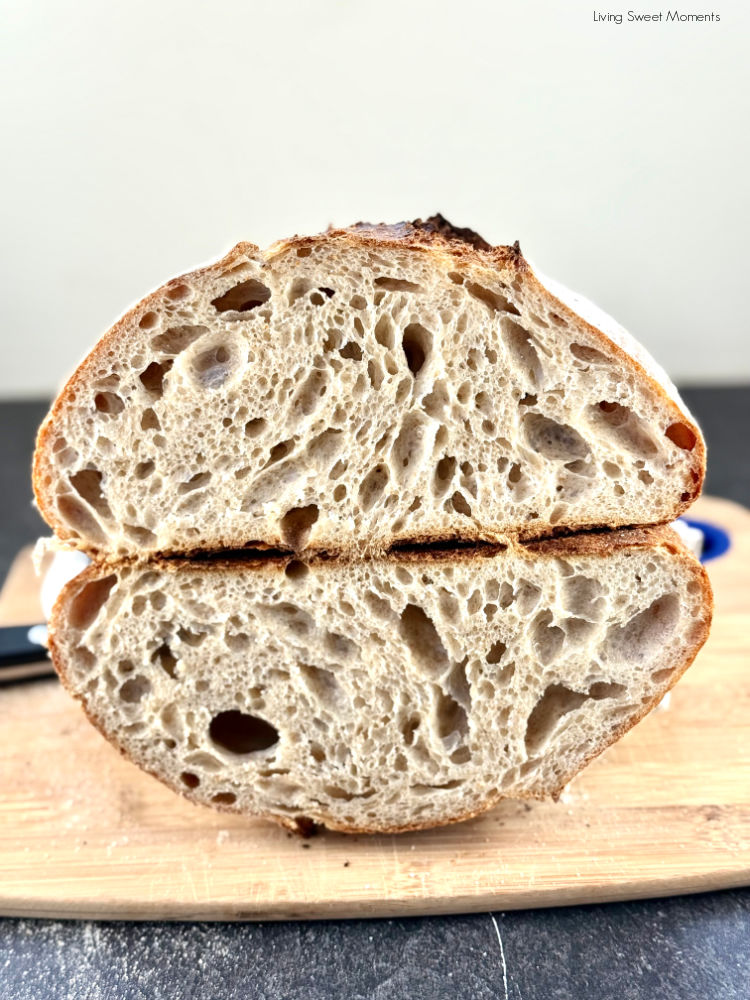 Golden, nutty sourdough country loaf with spelt, simple, cozy, and bakery worthy. Tips, timeline, & freezing guide for perfect homemade bread