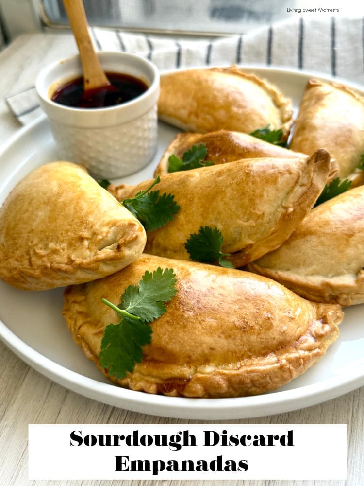 Sourdough discard empanadas are golden, flaky, and perfect for parties & make-ahead meals. Easy fillings, sauces & freezer-friendly tips!