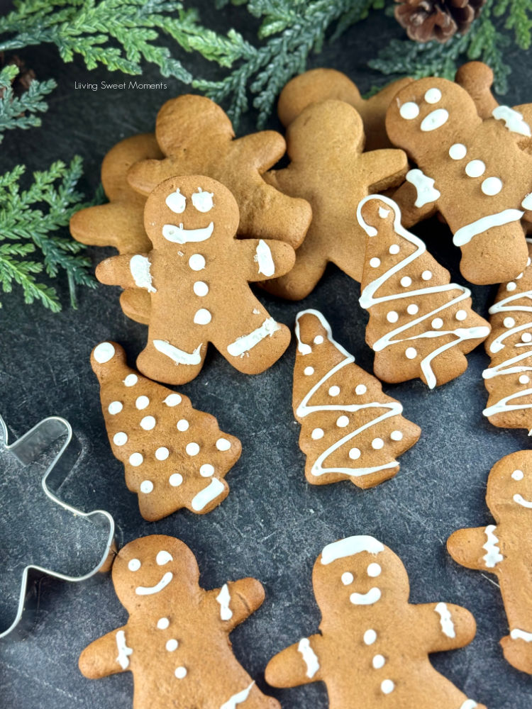 Bake these Sourdough Discard Gingerbread Cookies for cozy holiday cheer! Crisp edges, soft centers, and the perfect sweet-spiced aroma.