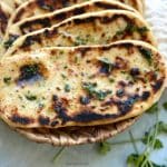 This sourdough discard naan recipe makes soft, tangy, and flavorful flatbreads. Quick & easy with skillet, grill, or oven methods.