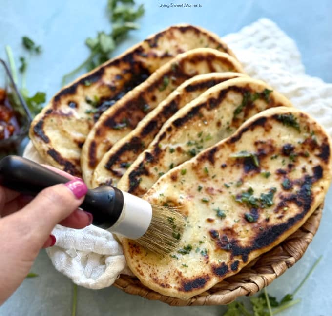 This sourdough discard naan recipe makes soft, tangy, and flavorful flatbreads. Quick & easy with skillet, grill, or oven methods.