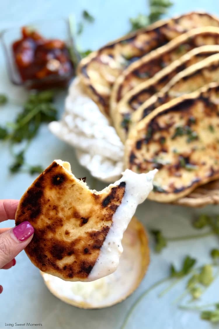 This sourdough discard naan recipe makes soft, tangy, and flavorful flatbreads. Quick & easy with skillet, grill, or oven methods.