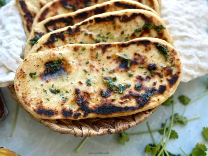This sourdough discard naan recipe makes soft, tangy, and flavorful flatbreads. Quick & easy with skillet, grill, or oven methods.