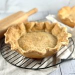 Make a buttery, flaky sourdough discard pie crust for sweet or savory holiday pies. Easy, versatile, and no starter waste!