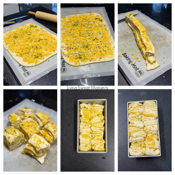 Soft, garlicky, cheesy sourdough pull-apart bread with golden layers, easy, cozy, and perfect for sharing or pairing with soups.