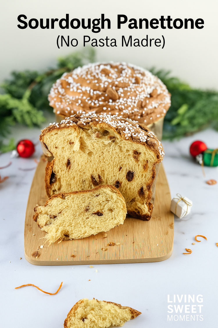 Learn how to make soft sourdough panettone with citrus paste and almond glassa. A complete, easy guide to perfect Italian holiday bread.