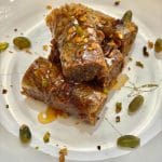 I swear this is the Easiest Rolled Pistachio Baklava recipe you will make! No more fiddling with delicate phyllo dough. The shortcut is using Blue Dragon® Spring Roll wrappers from Whole Foods. You'll get the same result with none of the work! 