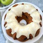 This moist Apple Bundt Cake is loaded with fresh apples, a gooey cinnamon swirl, and topped with an irresistible brown butter glaze.