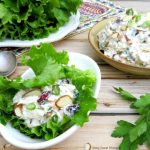 Balsamic Chicken Salad - this easy summer recipe can be enjoyed in a sandwich or alone. Perfect for a quick lunch and a great way to use leftover chicken.
