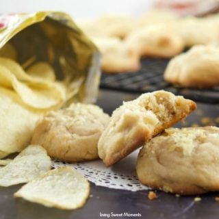 These delicious Potato Chip Cookies are sweet and salty at the same time with a nice butterscotch flavor on the background. Here some ideas for snacks this summer