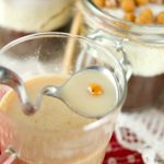 This Caramel Coffee mix only requires 4 ingredients and is the perfect DIY Gift idea for friends and family. Add a little spoon on the side for easy access.