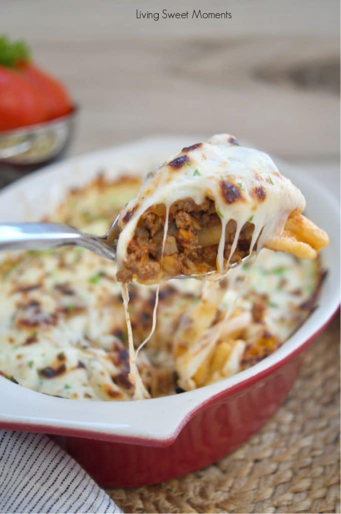 Cheesy Beef and Pasta Casserole - Living Sweet Moments