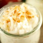 This creamy Coconut Rice Pudding is delicious, sweet and the perfect comfort dessert that will transport you to the islands. Easy to make and Gluten Free.