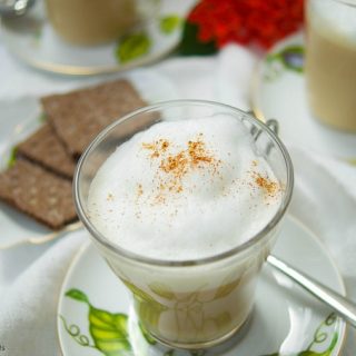 This delicious vanilla latte recipe tastes just like the coffeehouse and is actually made from scratch. Coffee with a splash of vanilla syrup & frothy milk.
