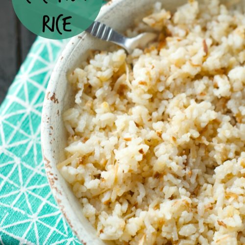 Colombian Coconut Rice (Arroz Con Coco) - Living Sweet Moments