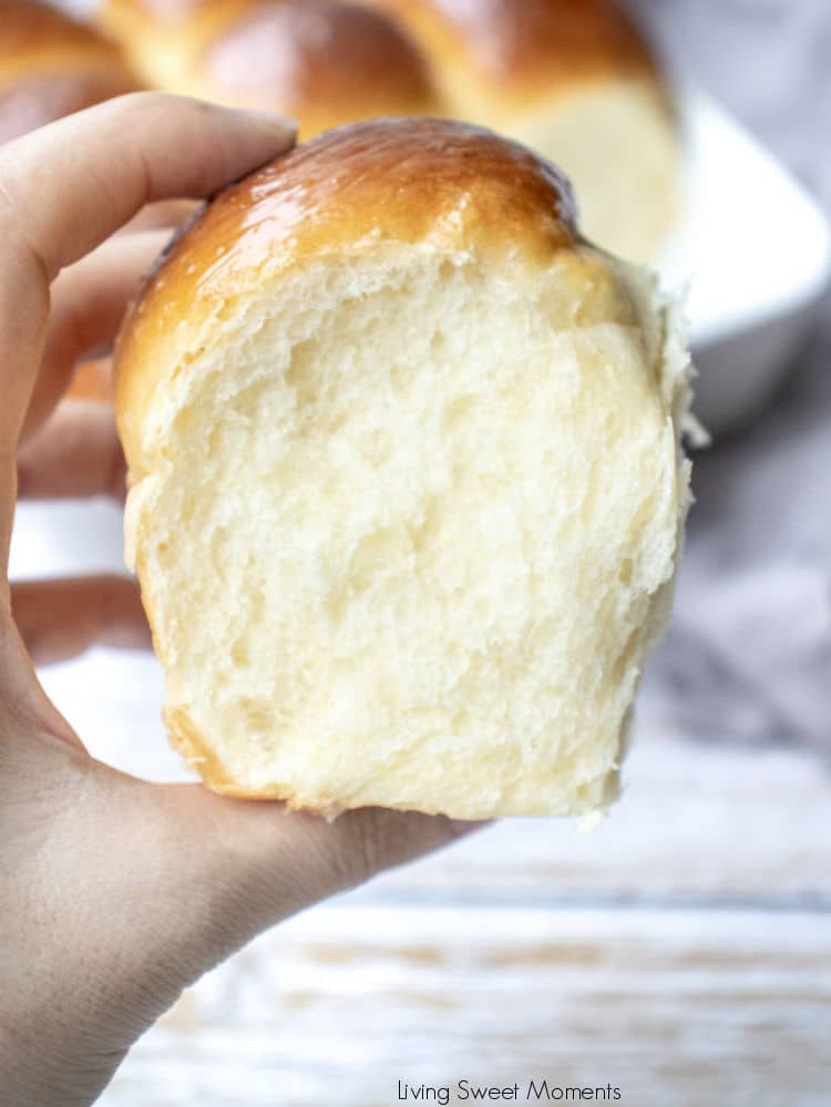 Condensed Milk Bread Rolls - Living Sweet Moments