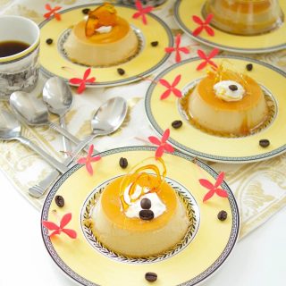 This easy coffee flan recipe is creamy and sweet with a nice java flavor for the coffee lovers. The perfect gluten free dessert for parties & celebrations.