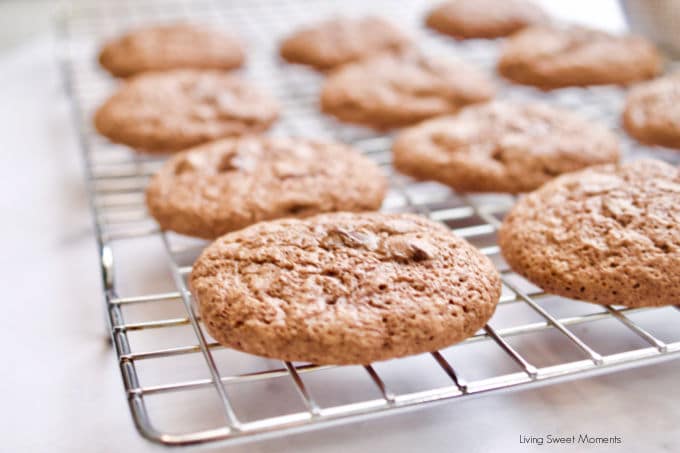 Double Chocolate Brownie Cookies: these easy-to-make chocolate cookies have the pudginess of a brownie with the taste of a cookie. Perfect for dessert. 