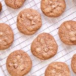 Double Chocolate Brownie Cookies: these easy-to-make chocolate cookies have the pudginess of a brownie with the taste of a cookie. Perfect for dessert. 