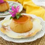 Microwave Flan - This delicious and creamy dulce de leche flan recipe is baked in the microwave for only 2 minutes. The perfect gluten free quick dessert!