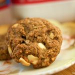 This Easy Peanut Butter Cookies recipe is made without flour or oil/butter but a healthier cookie recipe. It is chewy and delicious. Kid friendly too! Enjoy